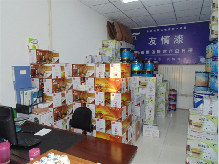 冒高溫戰酷暑，友情漆代理確保工程按時完工