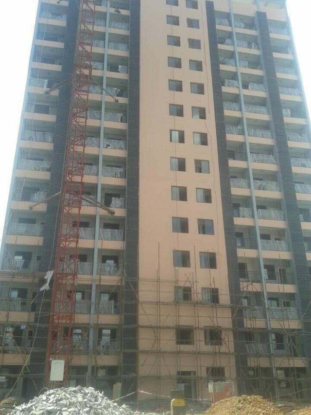 友情漆畢節(jié)火電廠20萬外墻工程